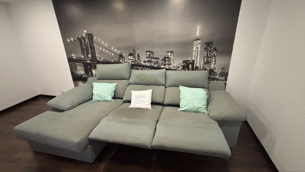 Sofa eletrico 3 lugares