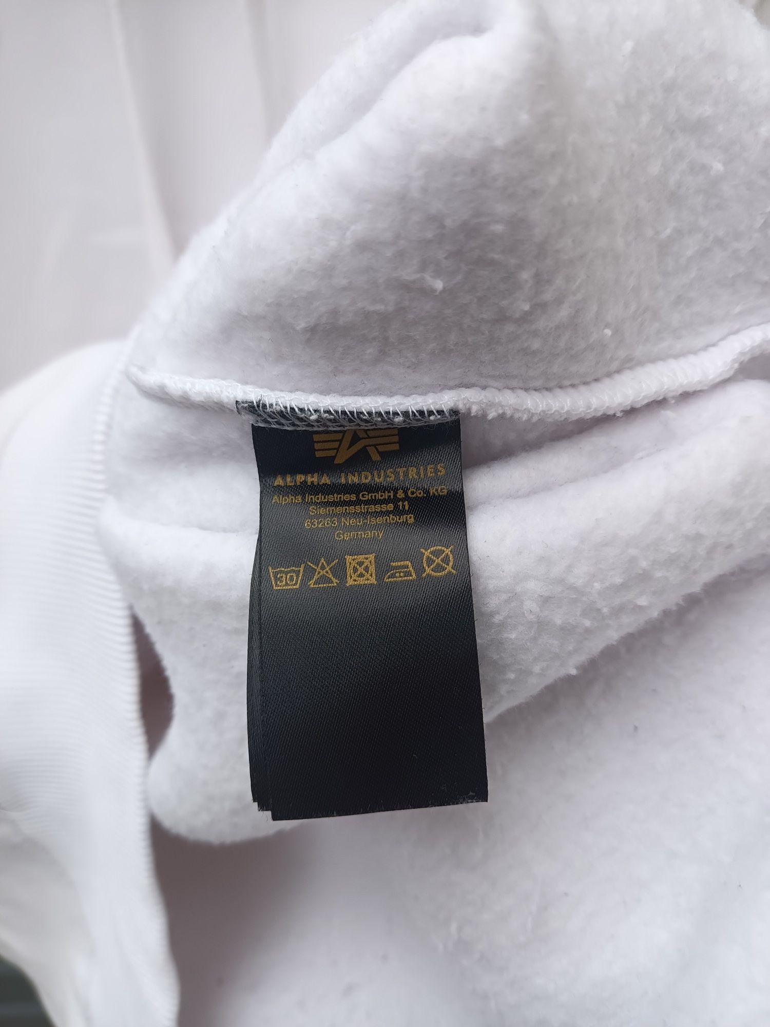 Alpha Industries hoodie bluza z kapturem męska