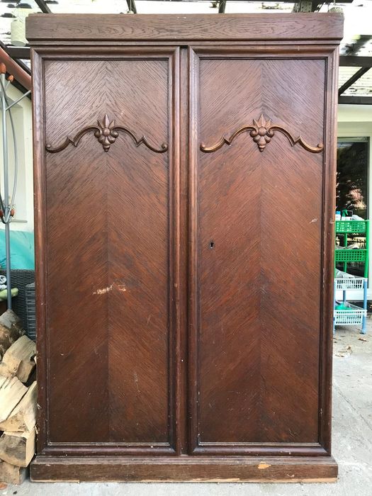 Stara szafa dębowo sosnowa