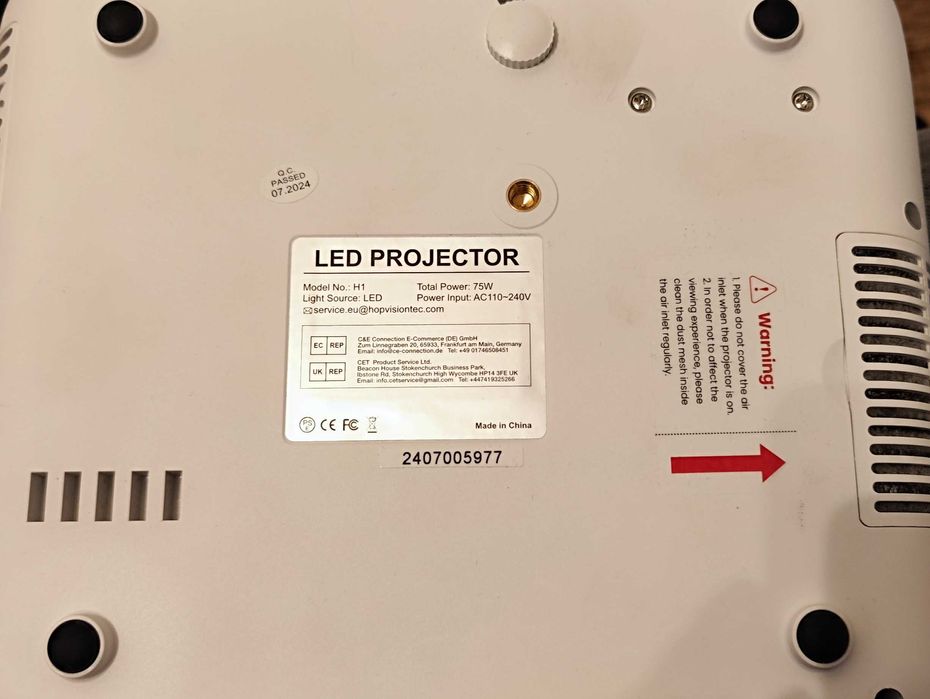 Projektor HOPVISION H1