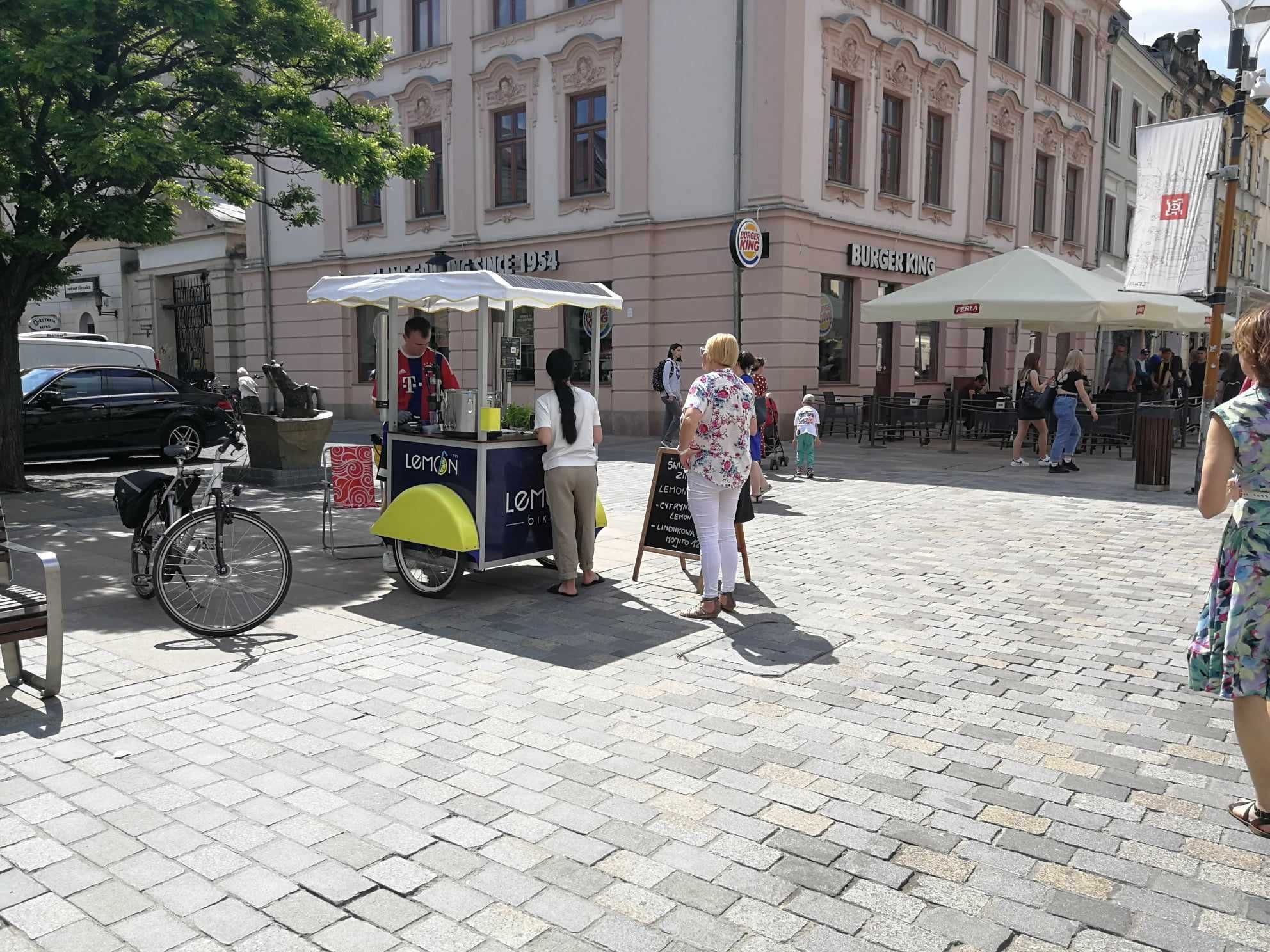 Rowery gastronomiczne Lemon Bike lemoniada 3 szt. działający biznes