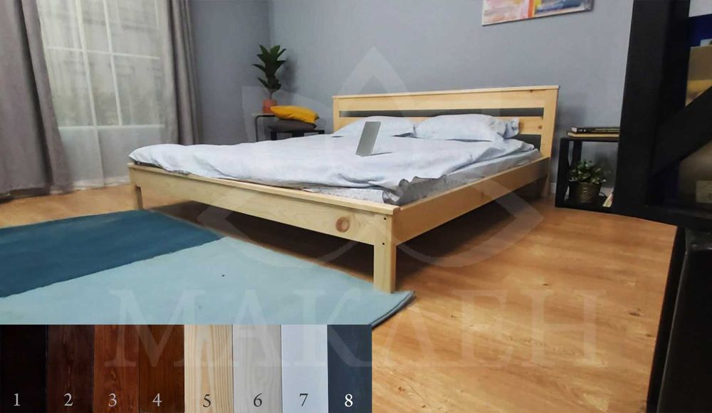 В наявності в білому кольорі в розмірі 90/120/140/160/180*200