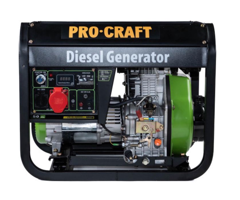 Генератор дизельний Procraft DP65/3