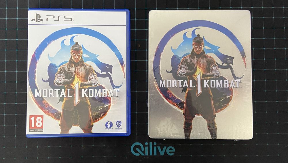 Mortal Kombat 1 + steelbox selada PS5