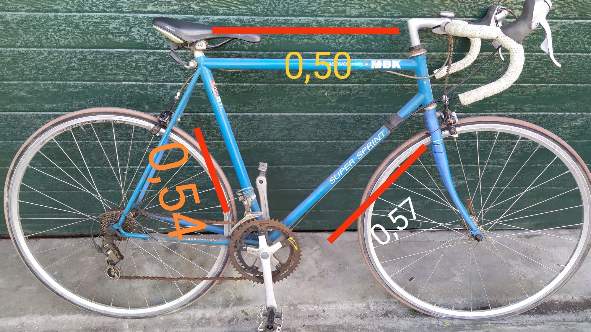Bicicleta de estrada vintage