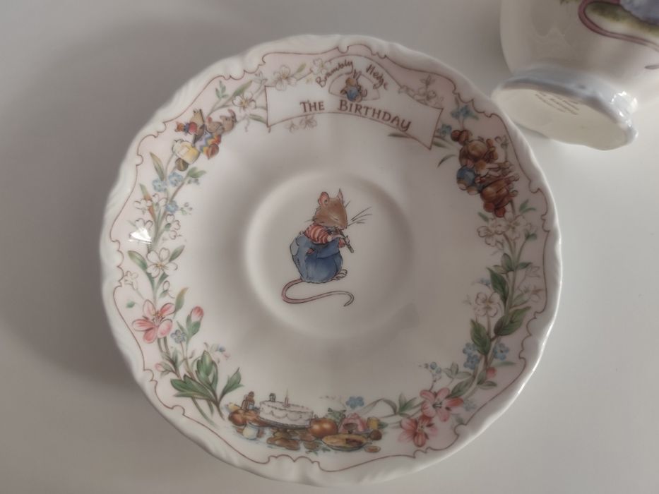 Filiżanka Brambly Hedge Royal Doulton Vintage filiżanka ze spodkiem