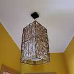 Lampy 3 sztuki w kolorze drewna