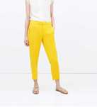 Zara укороченные брюки