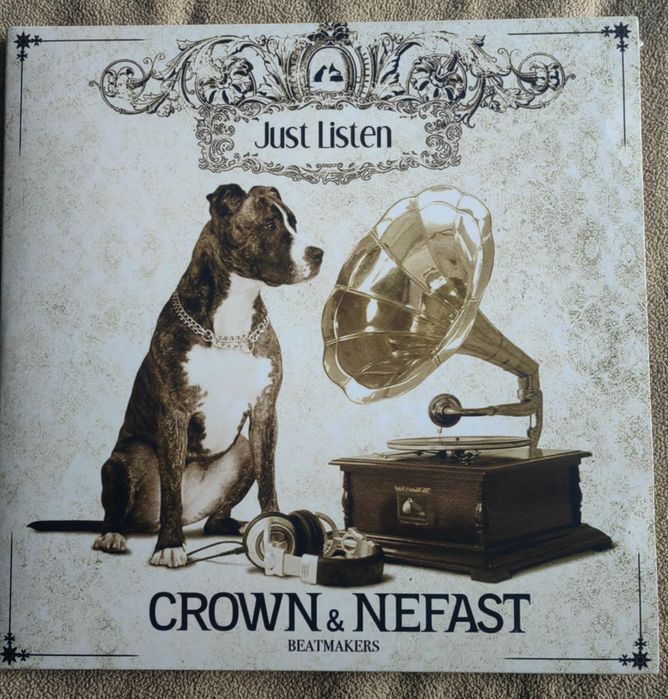 Winyl Crown & Nefast Just Listen 2LP złoty Unikat! Brak wpisanego nr