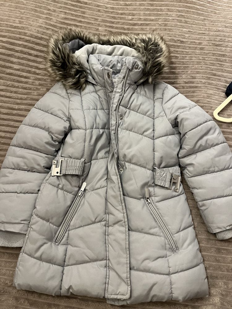 Kurtka zimowa ocieplana parka 128 c&a gratisy