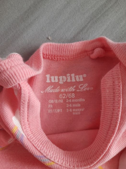 Zestaw ubranek dla dziewczynki 62-68