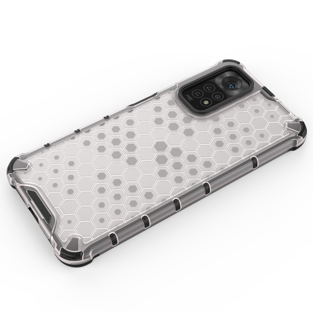 Etui Honeycomb do Xiaomi Redmi Note 11 Pro / Poco X4 NFC 5G Clear