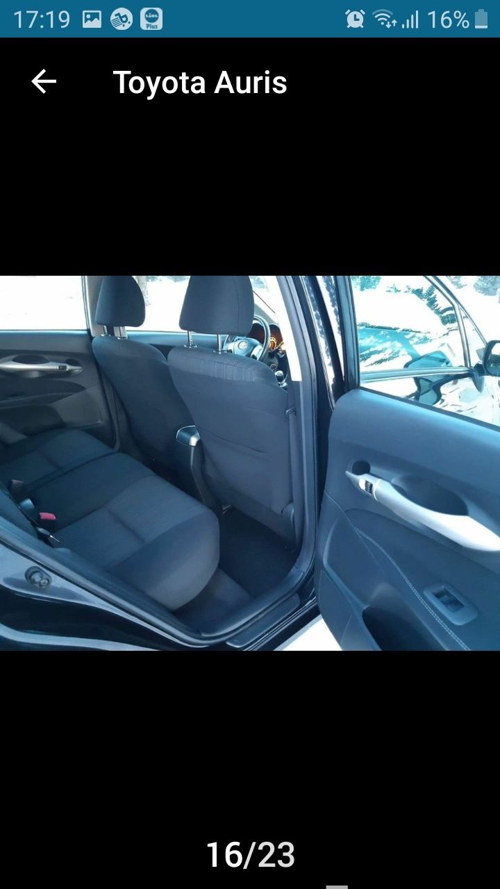 Toyota Auris 2009 poj.1.33 z gazem