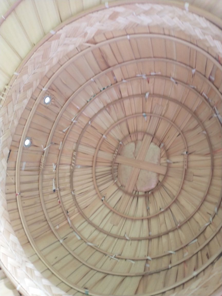 Kapelusz bambusowy rozm.57 cm