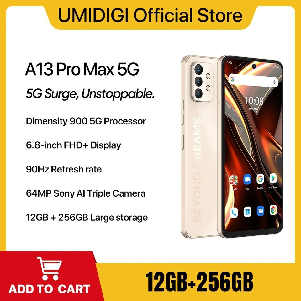 Umidigi A13 Pro Max, 5G, 12/256