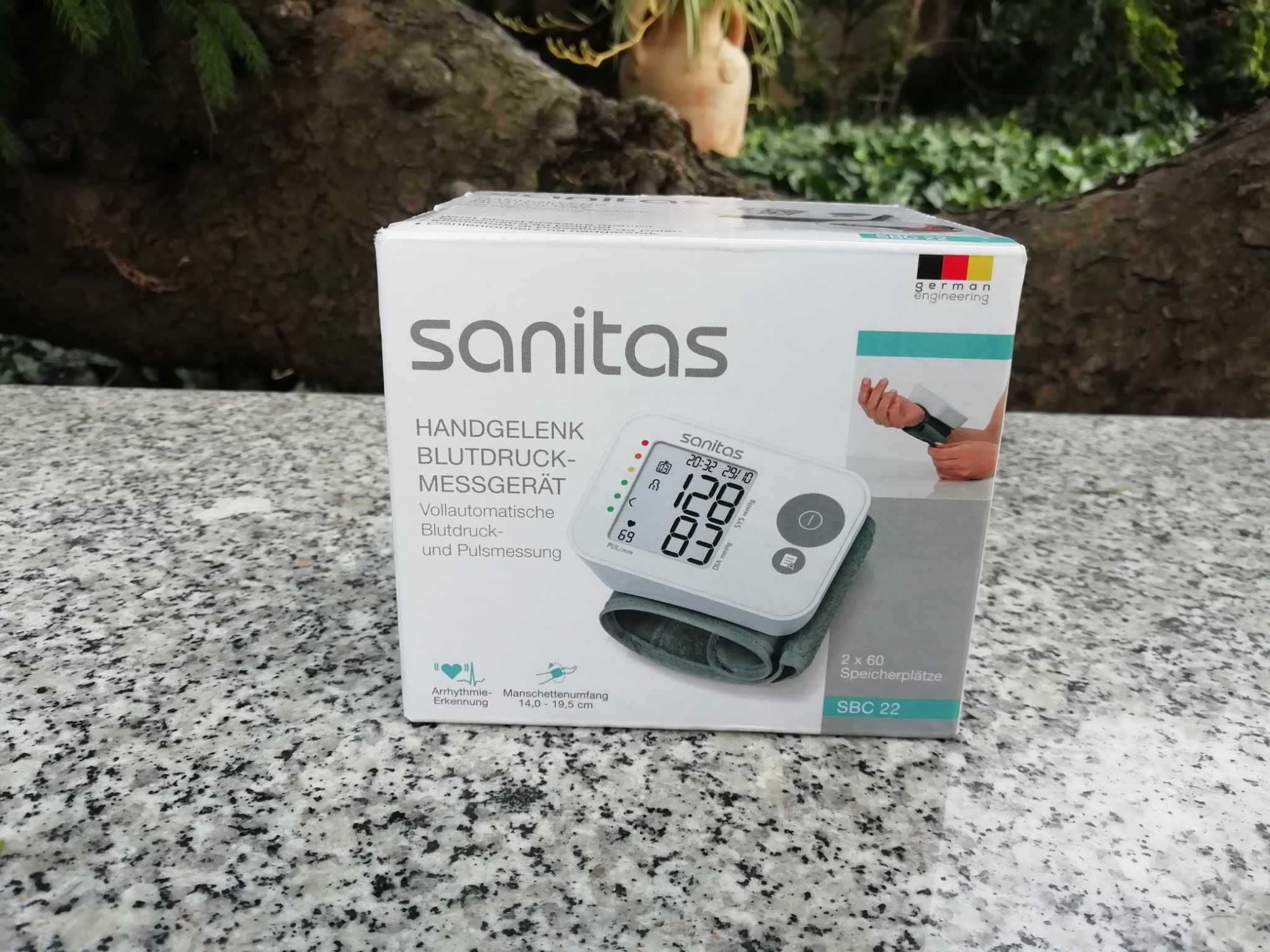 Ciśnieniomierz nadgarstkowy Sanitas SBC 22