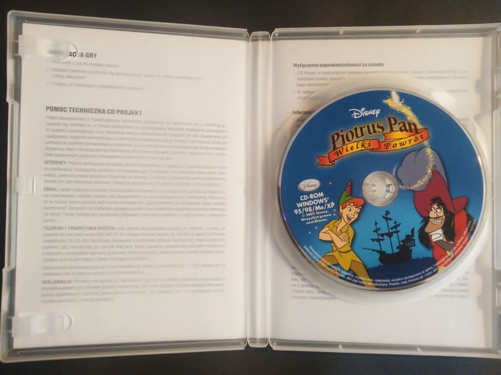 Piotruś Pan Wielki Powrót PL Gra PC na komputer UNIKAT
