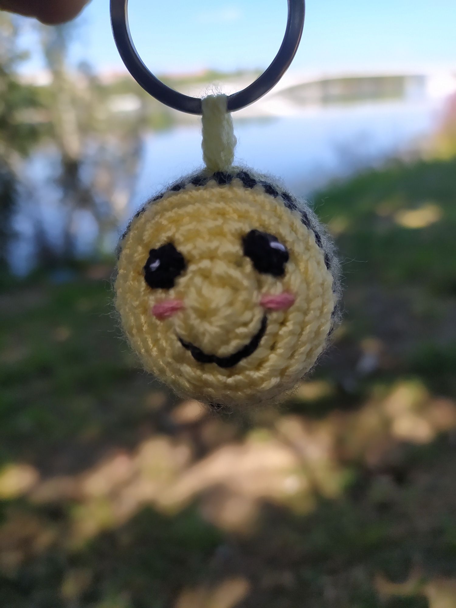 Porta chaves amigurumi