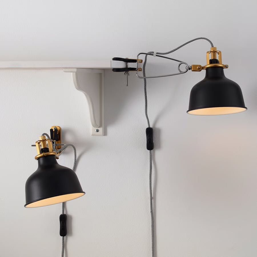 Candeeiro ranarp ikea novo