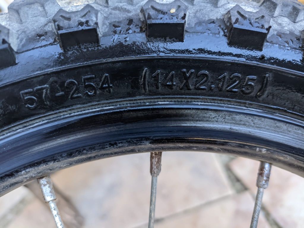 Bicicleta criança roda 14