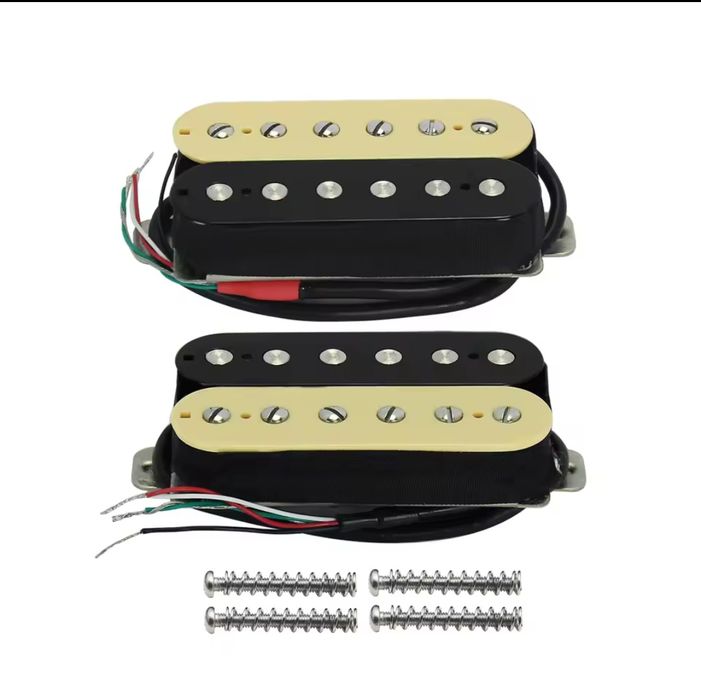 Звукознімачі для електрогітари FLEOR Alnico 5 хамбакери zebra