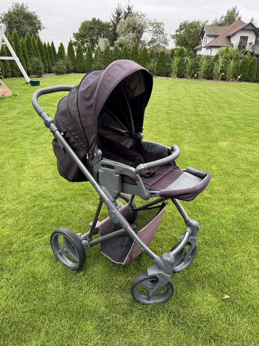 Wozek 2w1 bebetto flavio czarny + akcesoria