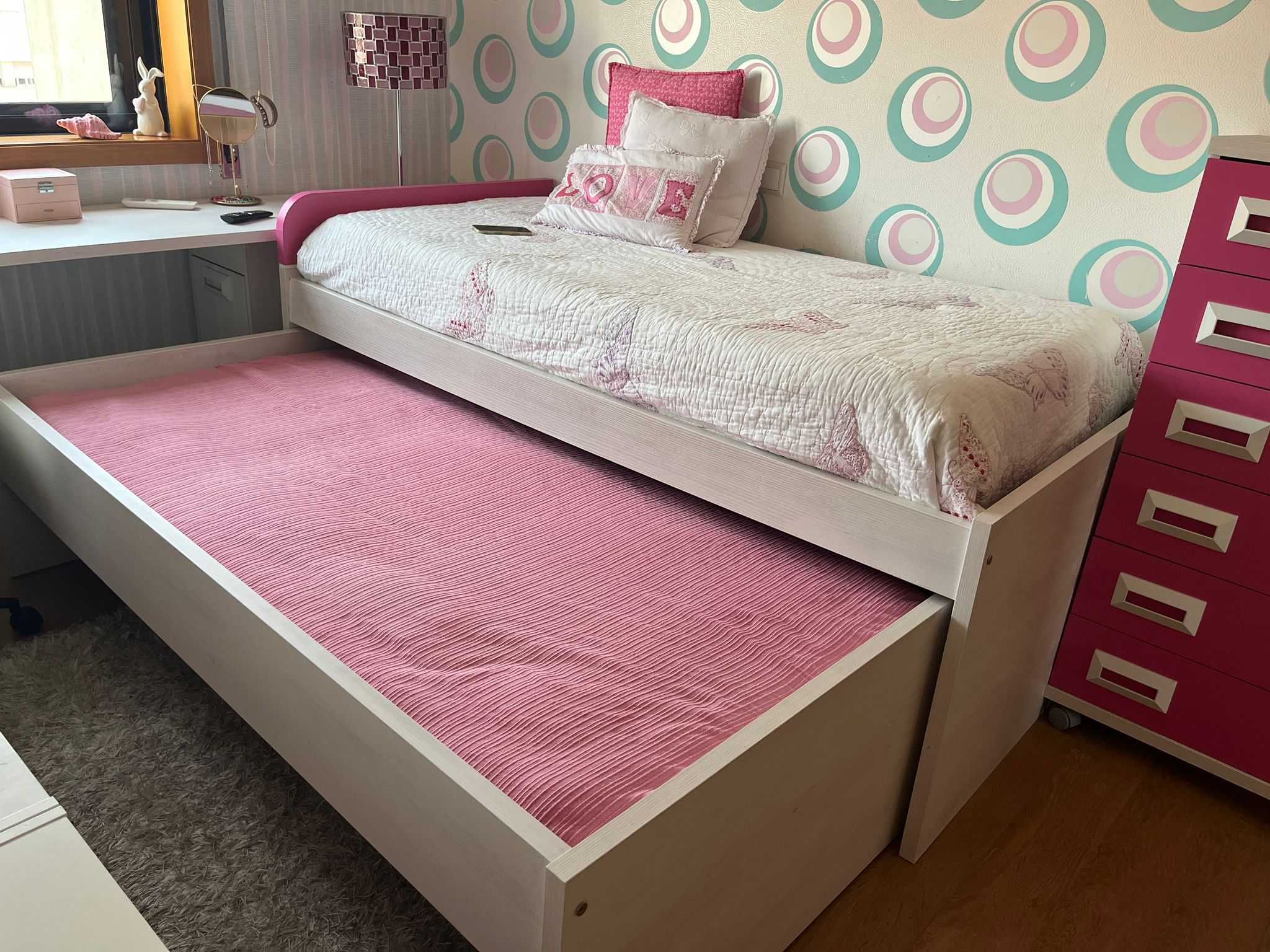 Quarto IKEA Juvenil para Menina – Completo e Impecável