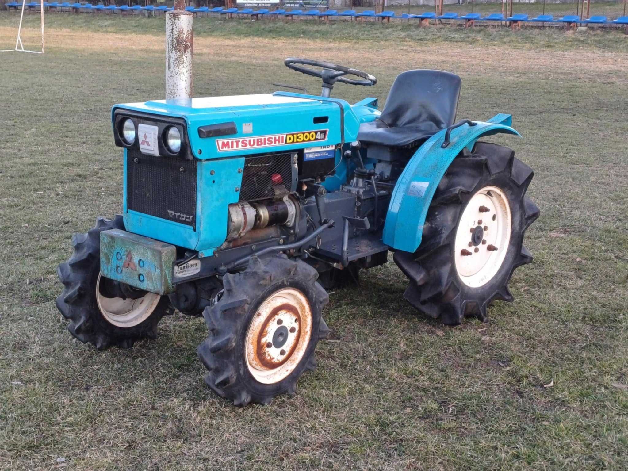 Traktor traktorek ogrodowy Mitsubisi D1300