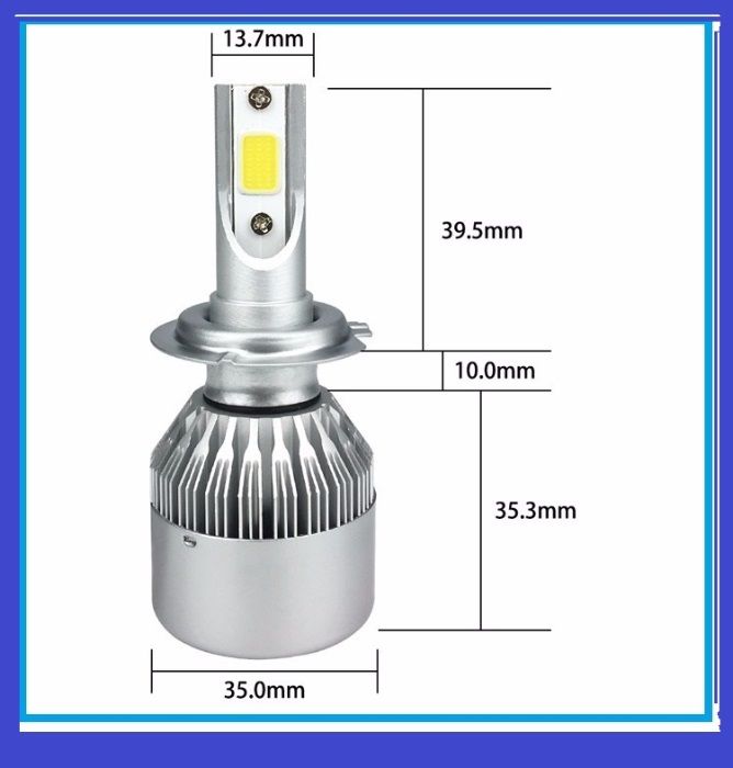 LED лампи для авто ЛЕД лампи в наявності H1 H3 H4 H7 H11