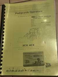 Podręcznik operatora/instrukcja JCB 3CX 4CX