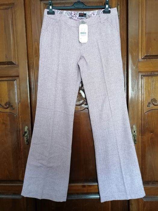 Calças rosa Bershka 40