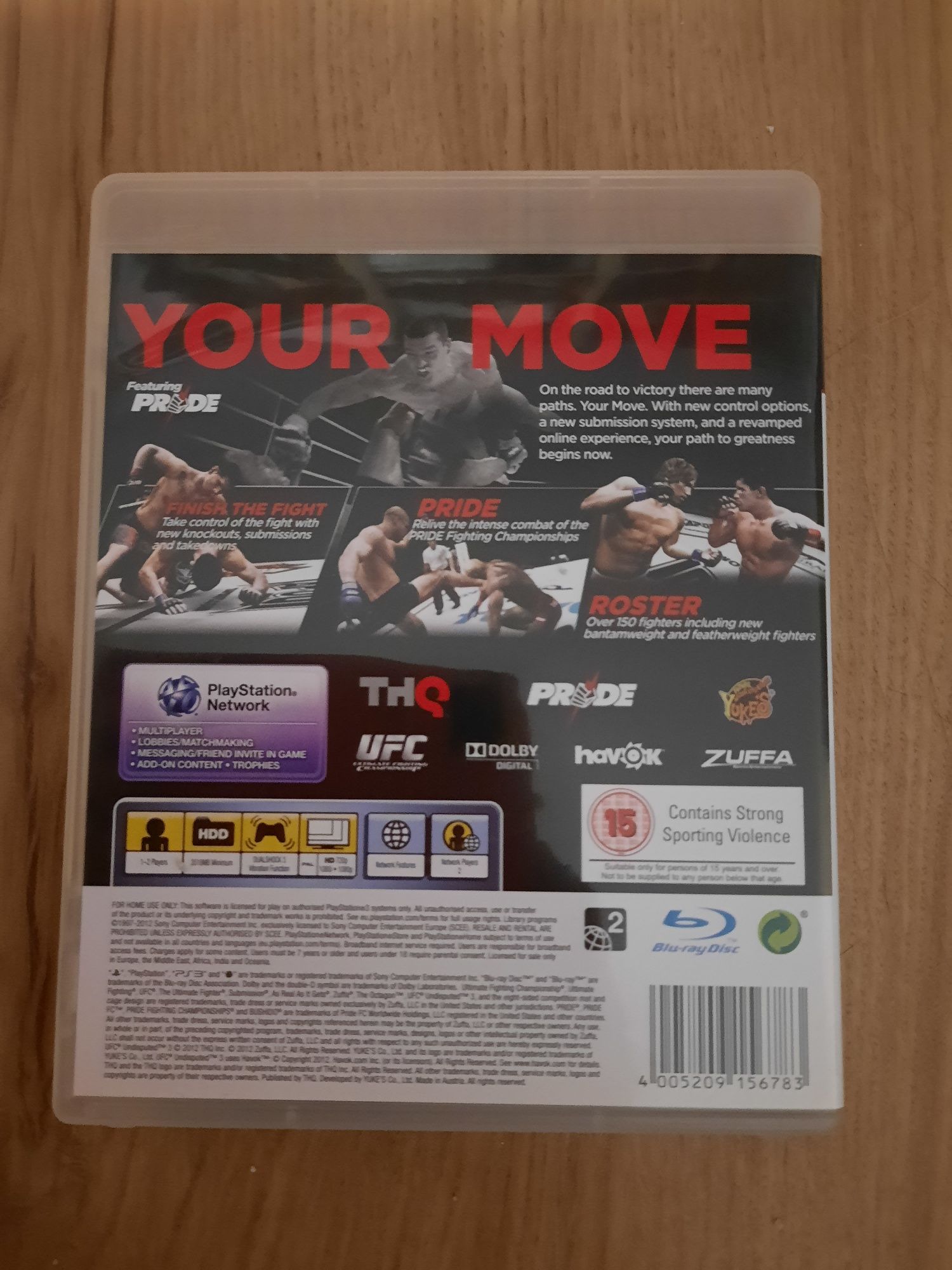 UFC 3 Undisputed PS3