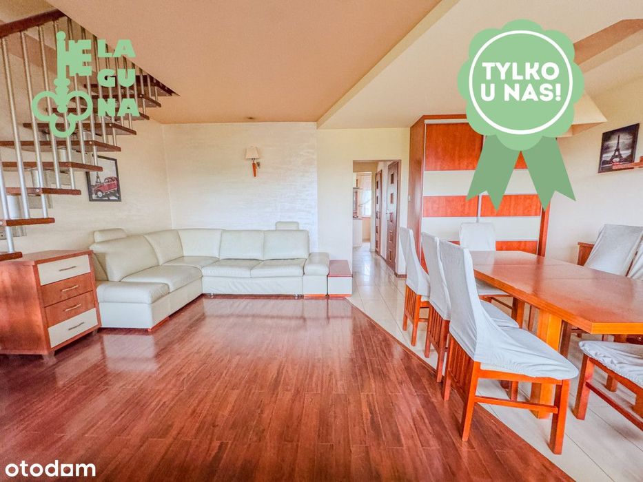 Idealne dla rodziny - mieszkanie dwupoziomowe!