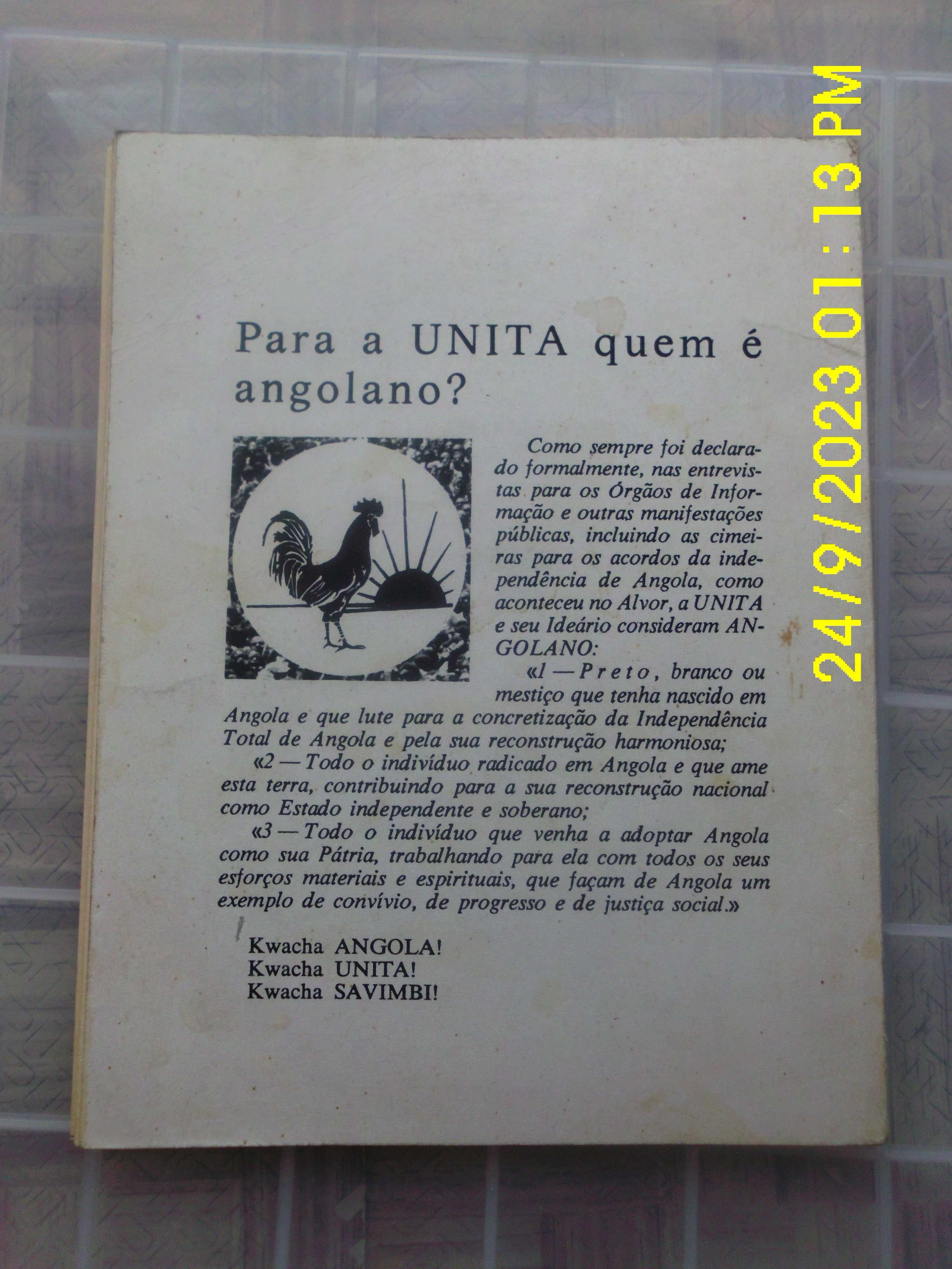 Livro do Jonas Savimbi