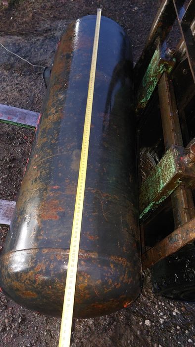 Газовий балон с газом і редуктором 150л. повен