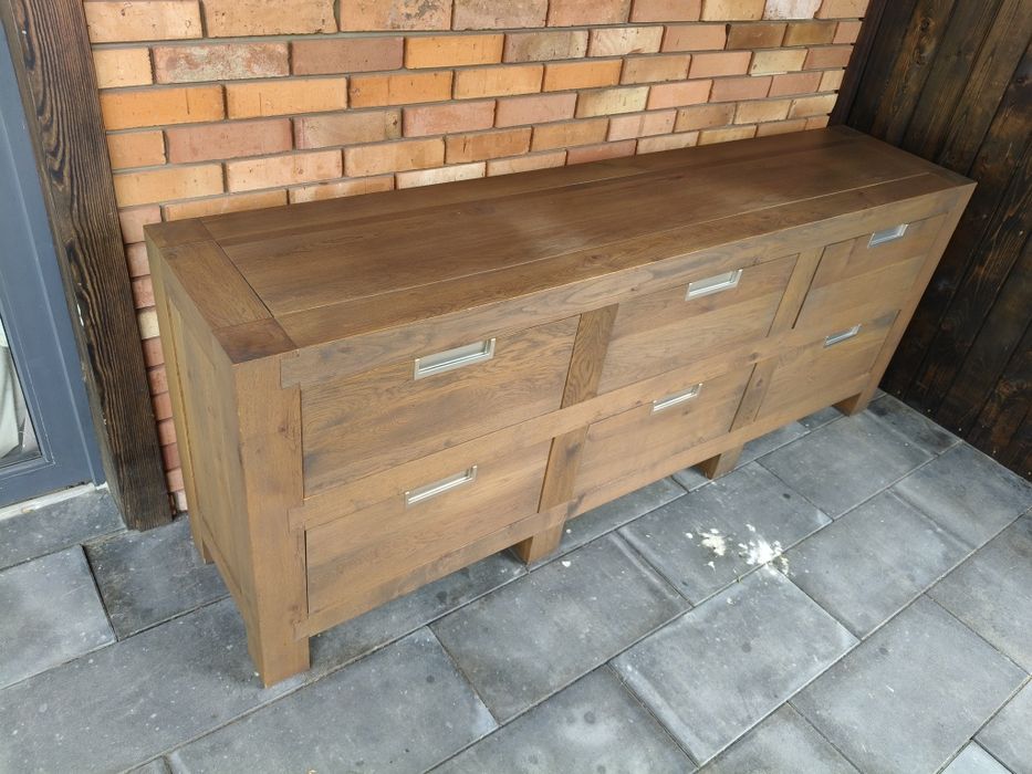 Komoda dębowa / meble Leszkowice