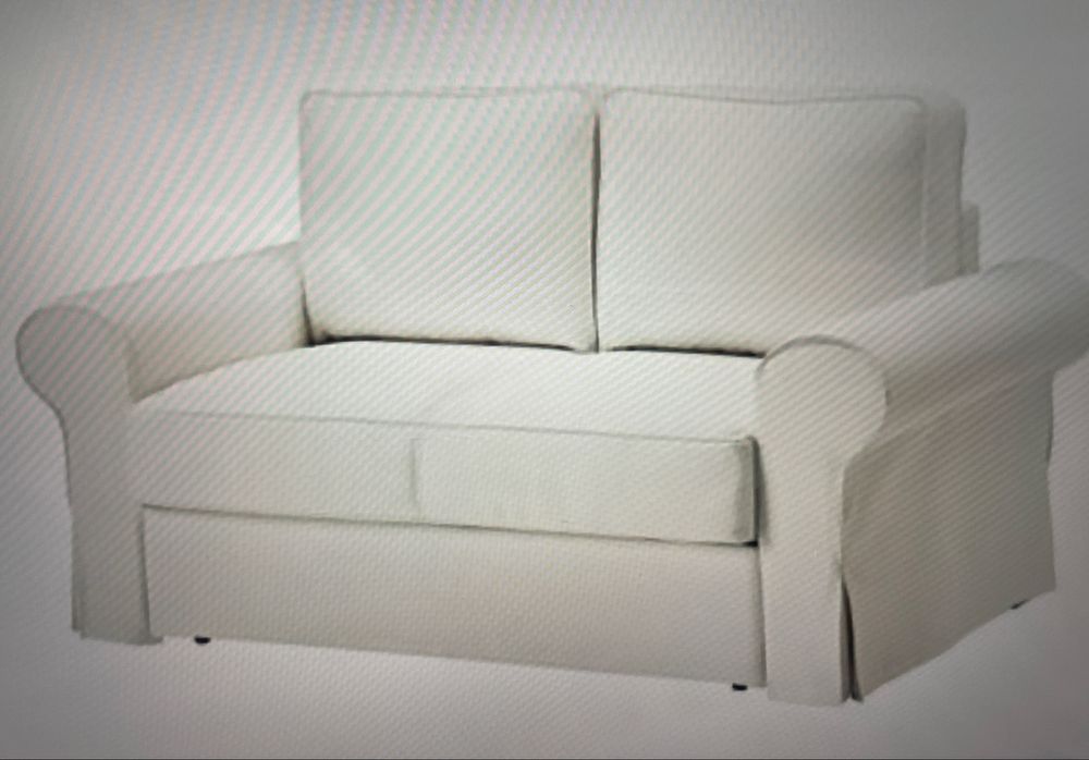 Piękny nowy pokrowiec na sofę z Ikea Backabro