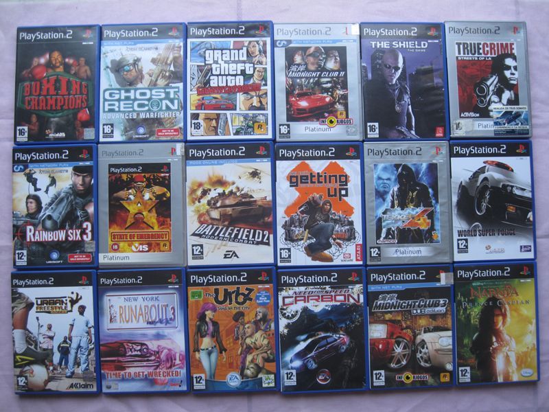 Jogos Playstation 2 e PSP