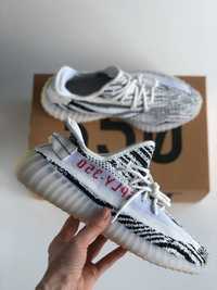Женские кроссовки Adidas Yeezy Boost 350 V2 "White Zebra" 36-41