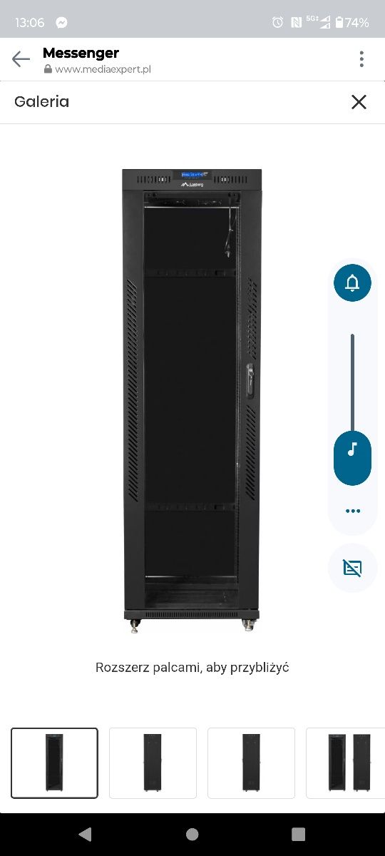 Szafa do zastosowania w serwerowniach
›
Szafa RACK LANBERG 19" 42U FF0