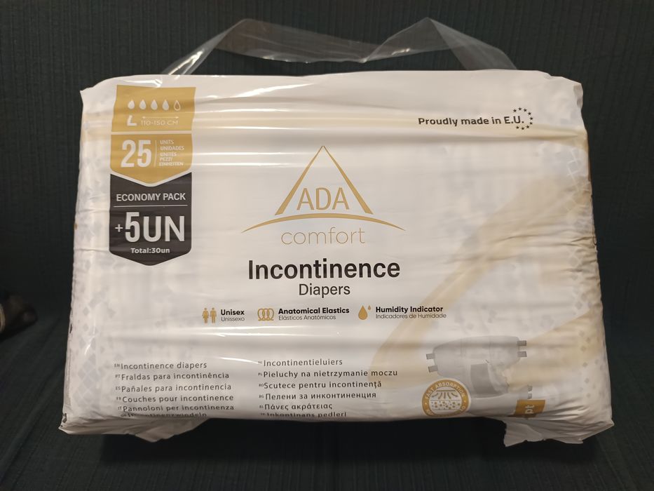 Fraldas de adulto tamanho L
