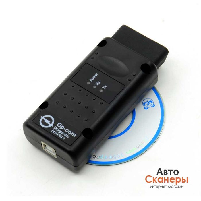 Диагностический адаптер OP COM v1.95