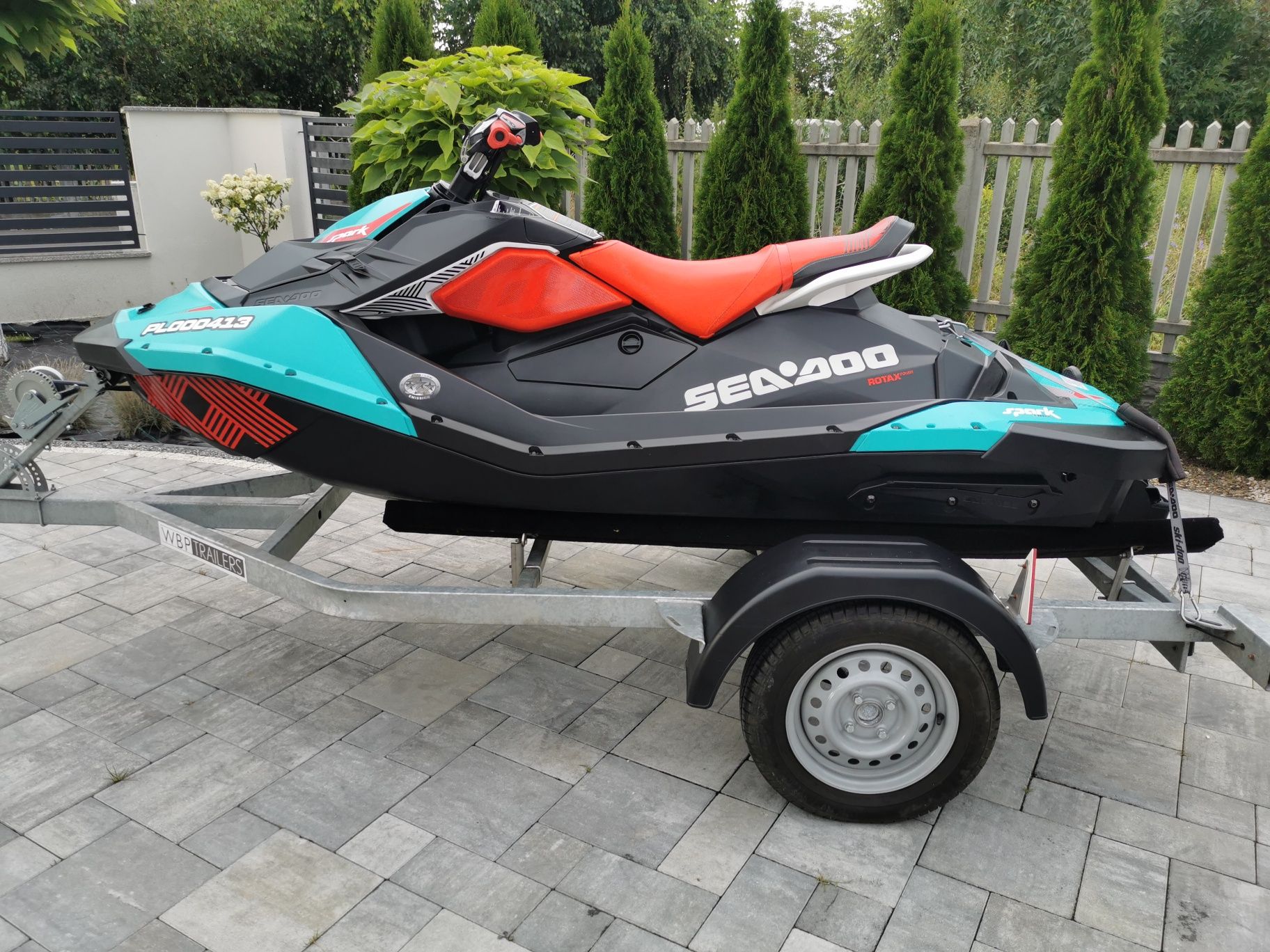 Sea doo Spark Trixx salon Polska z przyczepką *Solas*Schowek*Stopień*