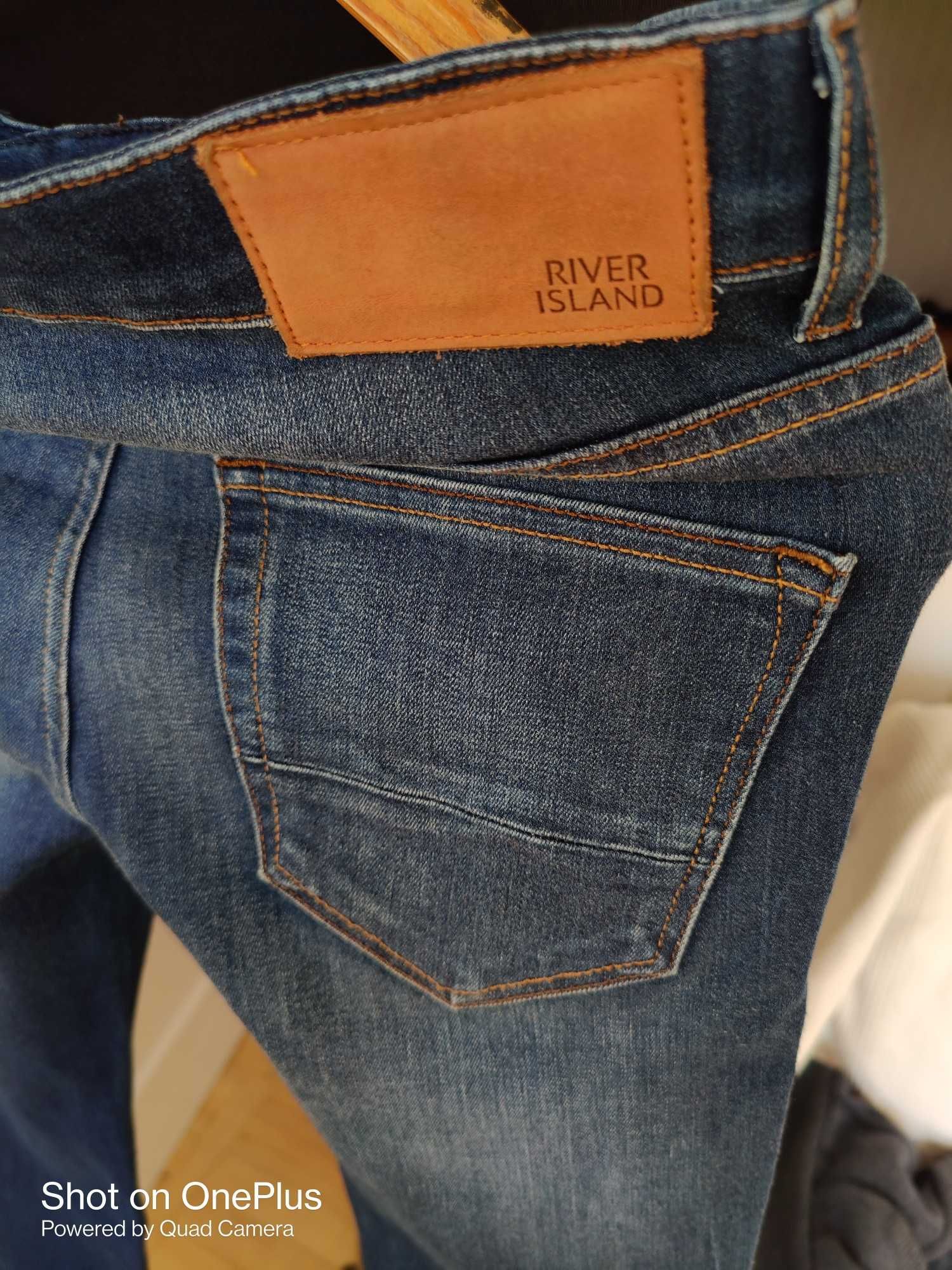 Джинсы River Island W30 stretch.