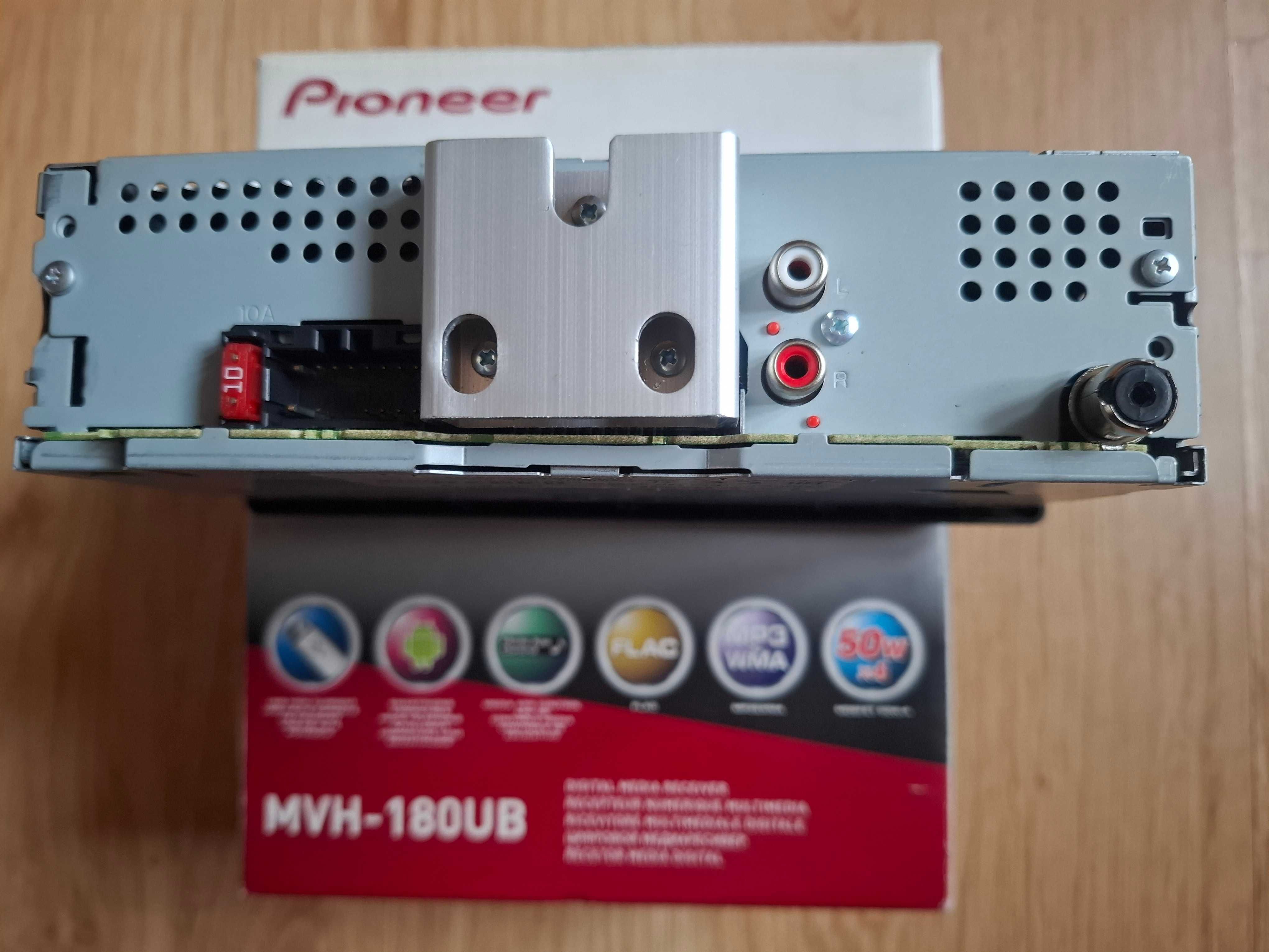 Radio samochodowe Pioneer MVH-180UB z USB / mp3 / 50Wx4 / ładny stan