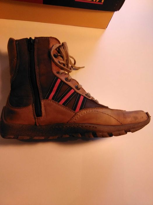 Зимние ботинки. Всё натуральное. Р-Р 37.