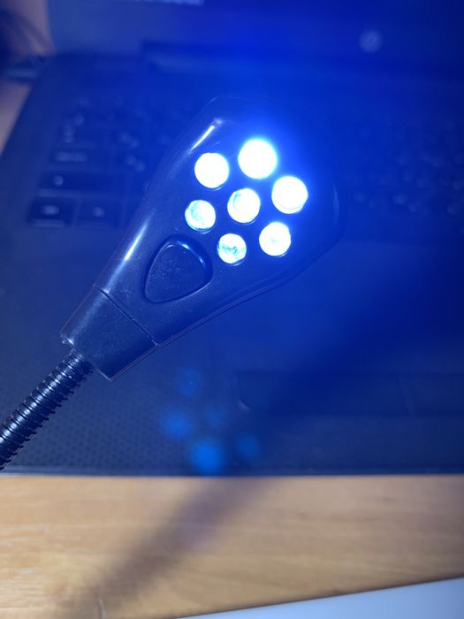 Лампа- подсветка для компа! Для клавиатуры!