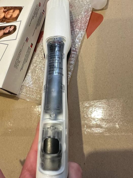 Паровий професійний випрямляч плойка для волосся парова