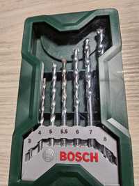 Wiertła Bosch 7 sztuk