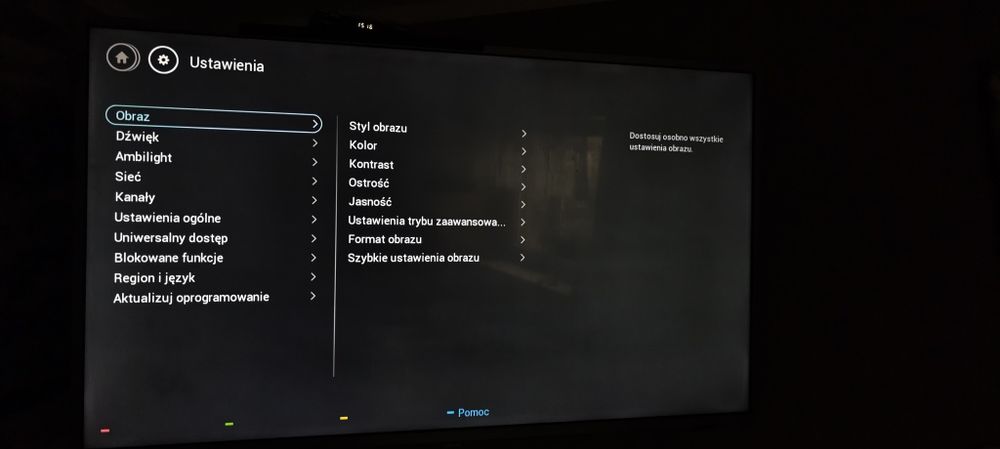 Telewizor LED Philips 43 wifi  6703 Ambilite3x 4k/HDR/DTS HD Netflix